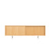 Eiken TV meubel Natuurlijk Hout Oskar 150cm