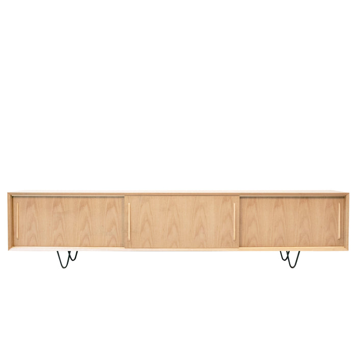 Eiken tv-meubel Oskar naturel 220 cm