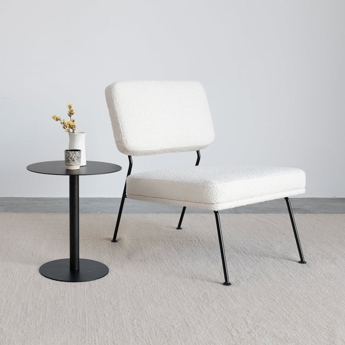 bouclé fauteuil Furnified