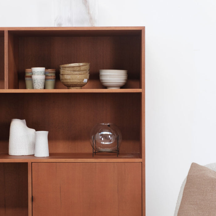 Vintage teak wall cabinet Felix 150x140 cm