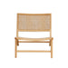 Flora Fauteuil Naturel Rotan Eik