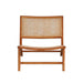 Flora Fauteuil Naturel Rotan Walnoot