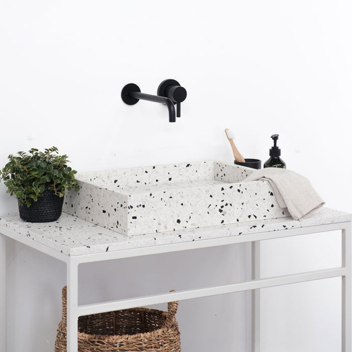 Wastafelplaat Marcel terrazzo 80 cm