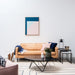 Gordon lederen zitbank cognac