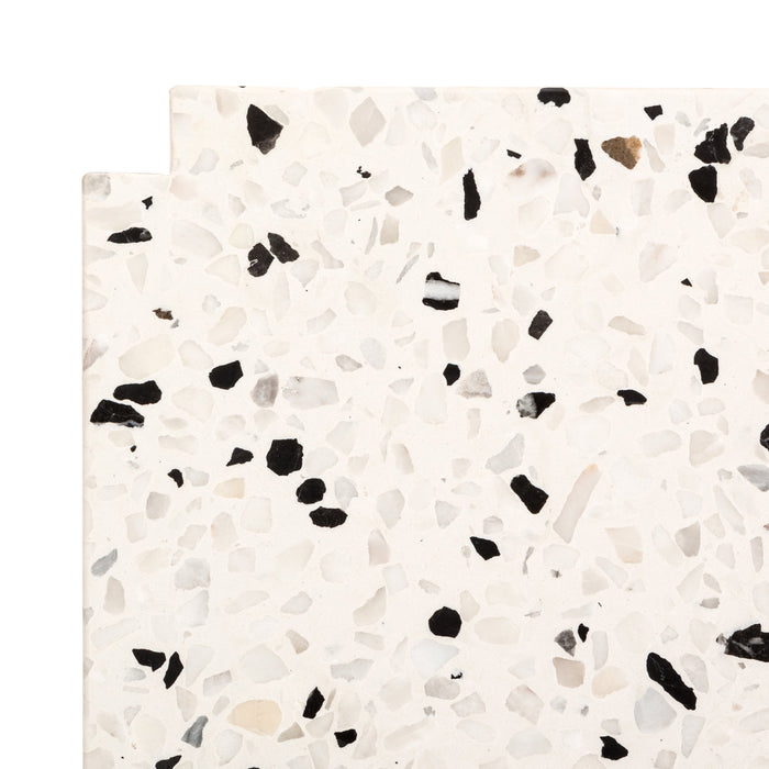 Plaque inférieure Gustaaf en terrazzo 80 cm