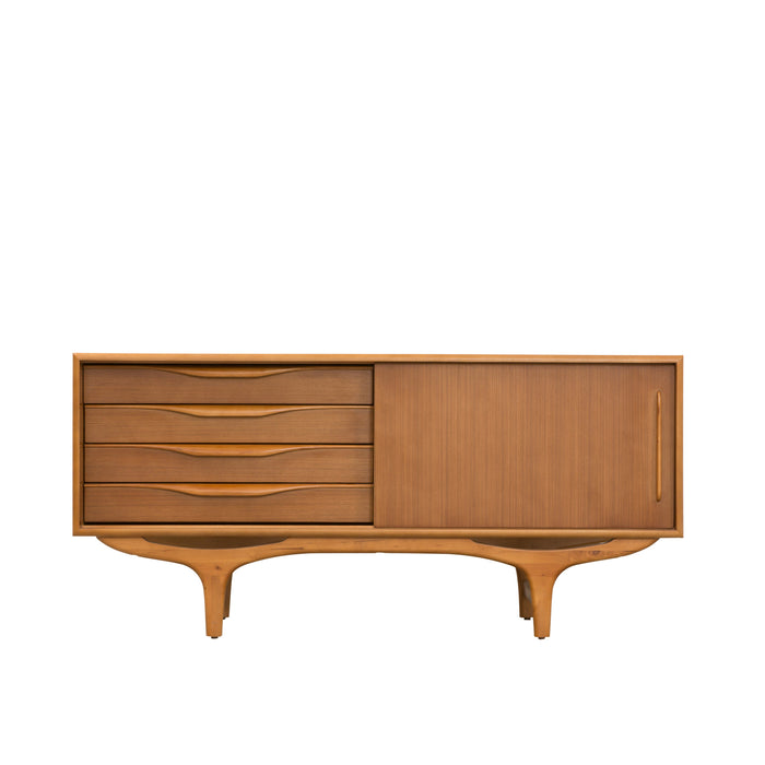 Jaren 60 Retro Dressoir Josephine Teak (140cm)