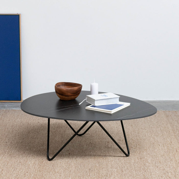 Salontafel Furnified Richard zwart keramiek