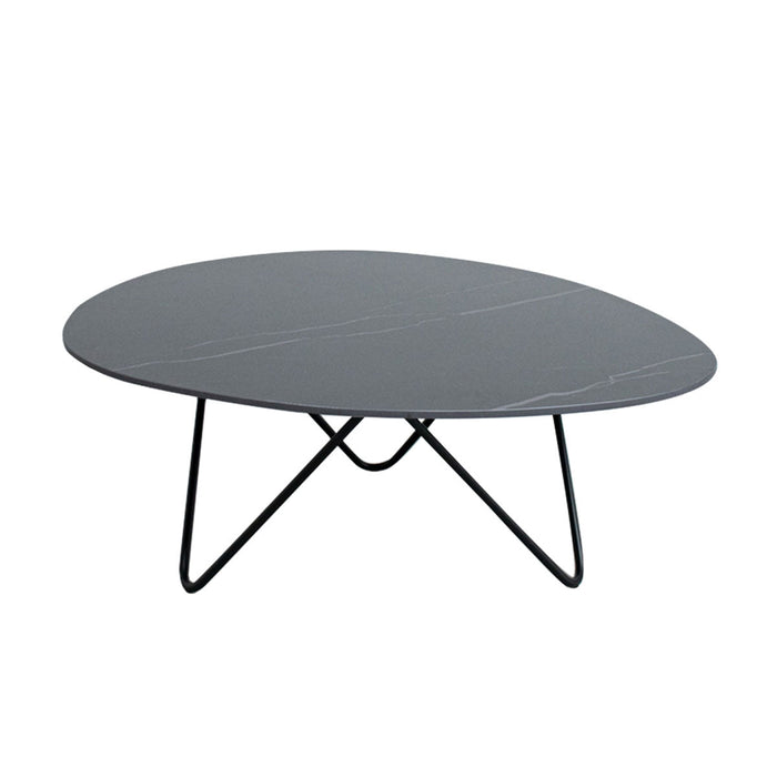 Richard black ceramic coffee table