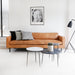 Cognac Gordon 3.5 zit voor Living
