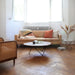 Lederen 3.5 zits Sofa Gordon Cognac Furnified