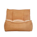 Lederen Zitzak Bill Cognac Leder 2
