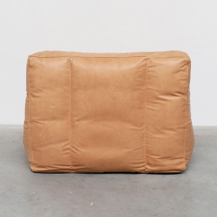 Lederen Zitzak Bill Cognac Leder 4