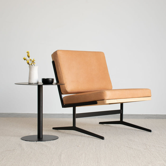 Fauteuil Cognac Leder Furnified Lucy