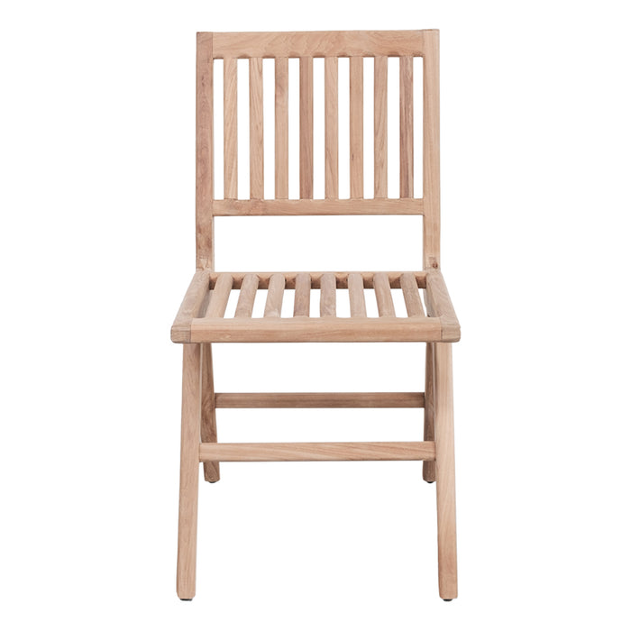Teak-Gartenstuhl Lina