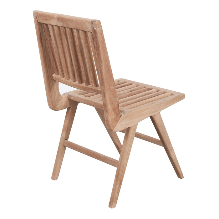 Teak-Gartenstuhl Lina
