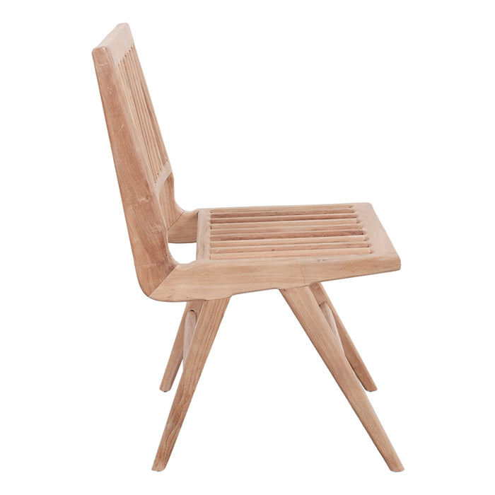 Teak-Gartenstuhl Lina
