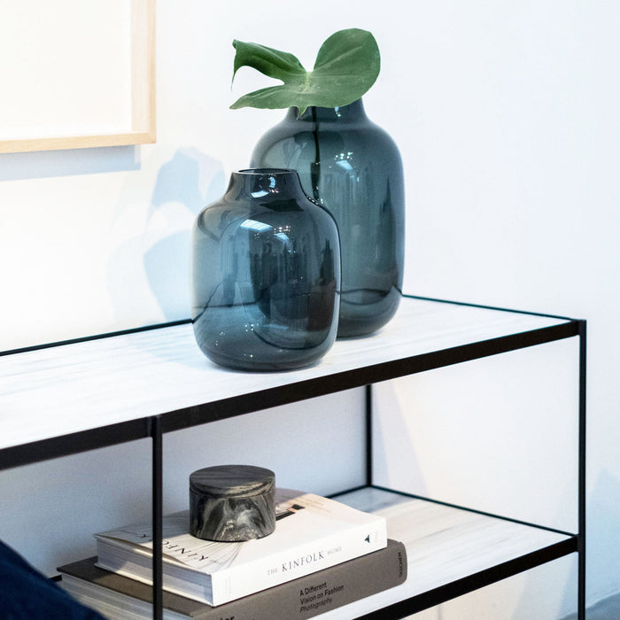 Luiza Greek white marble console table