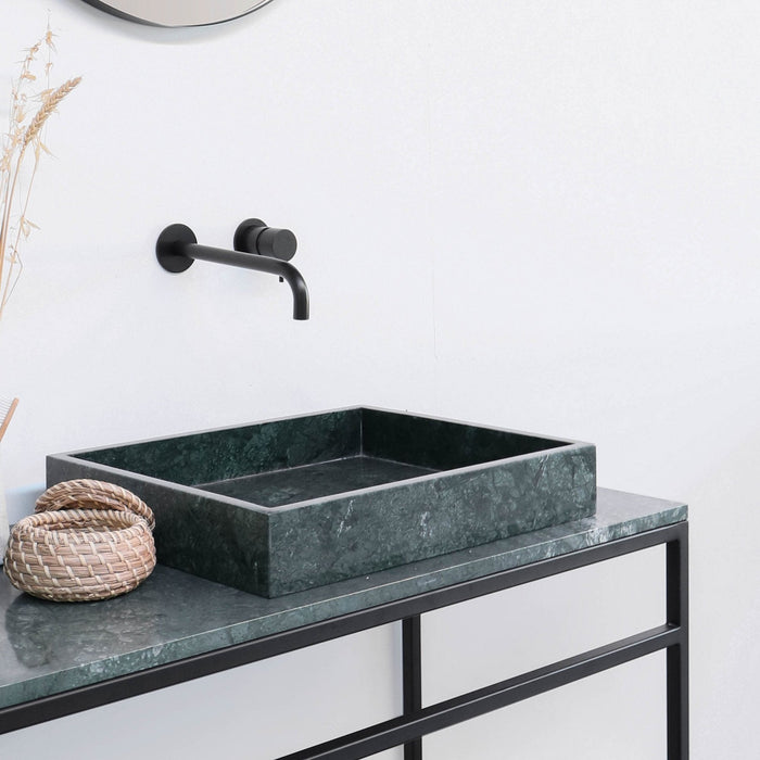 Marcel green marble washbasin countertop 150 cm