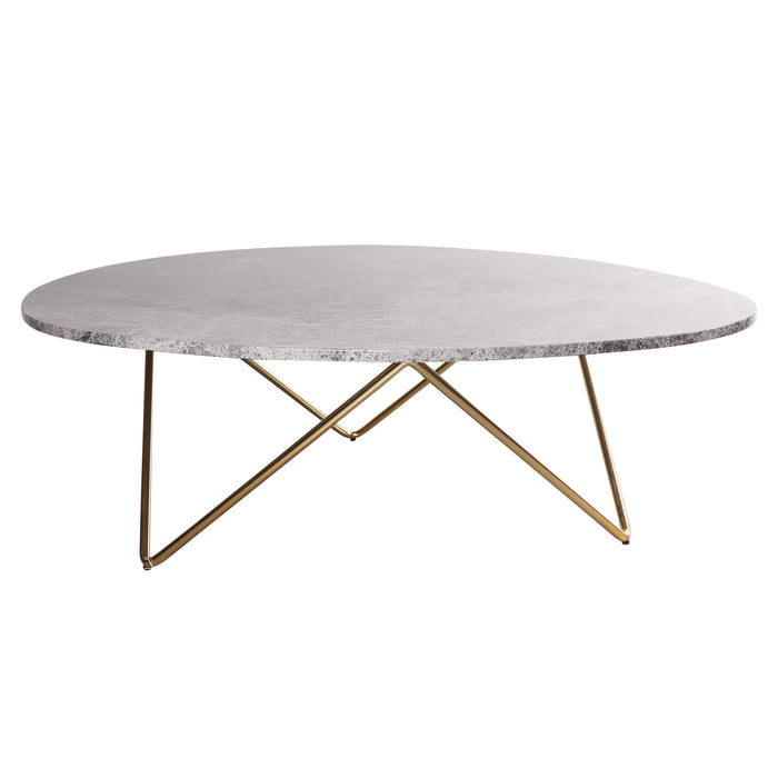 Table basse Richard en marbre gris