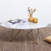ovale salontafel Richard Wit