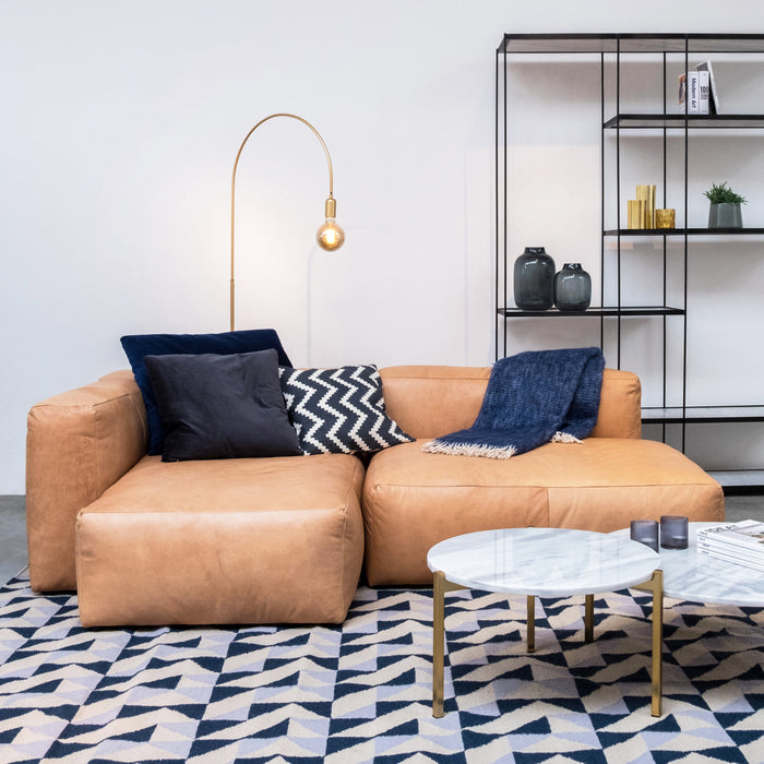 Stijlvolle Roomdivider in Wit Marmer Furnified