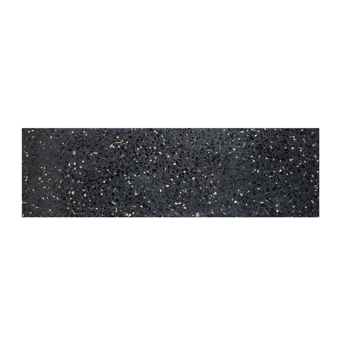 Encimera de lavabo Marcel terrazo negro 150 cm