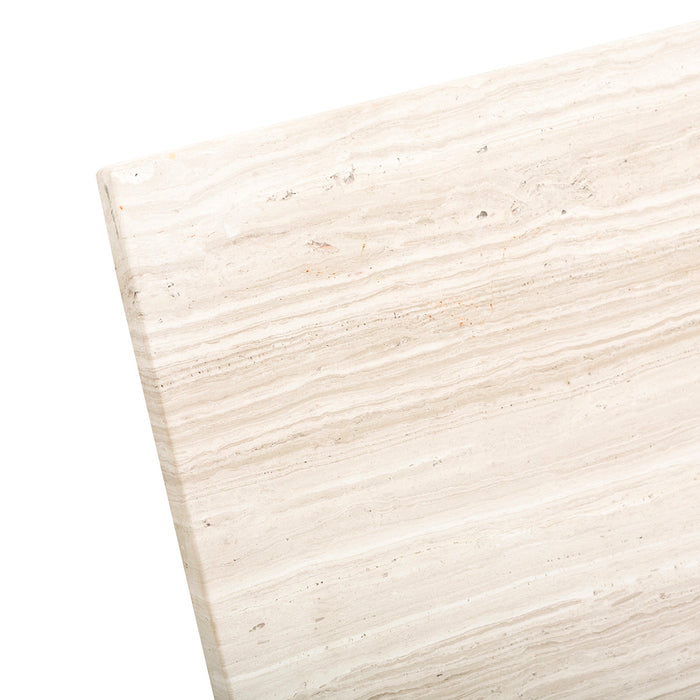 Wastafelplaat Marcel in Beige Marmer 