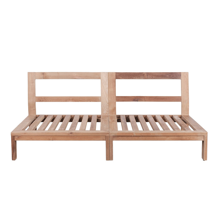 loungeset teak hout voor buiten