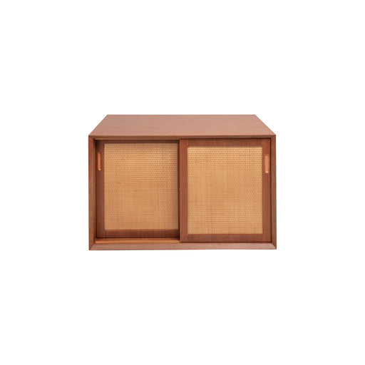 Nestor badkamerkast in teak rotan