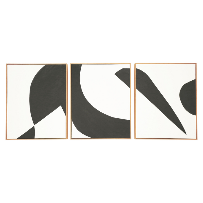 Kunstwerk Vegas set van 3 80x60 cm