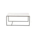 Rechthoekige salontafel Miles Grieks Wit Marmer 90cm 1