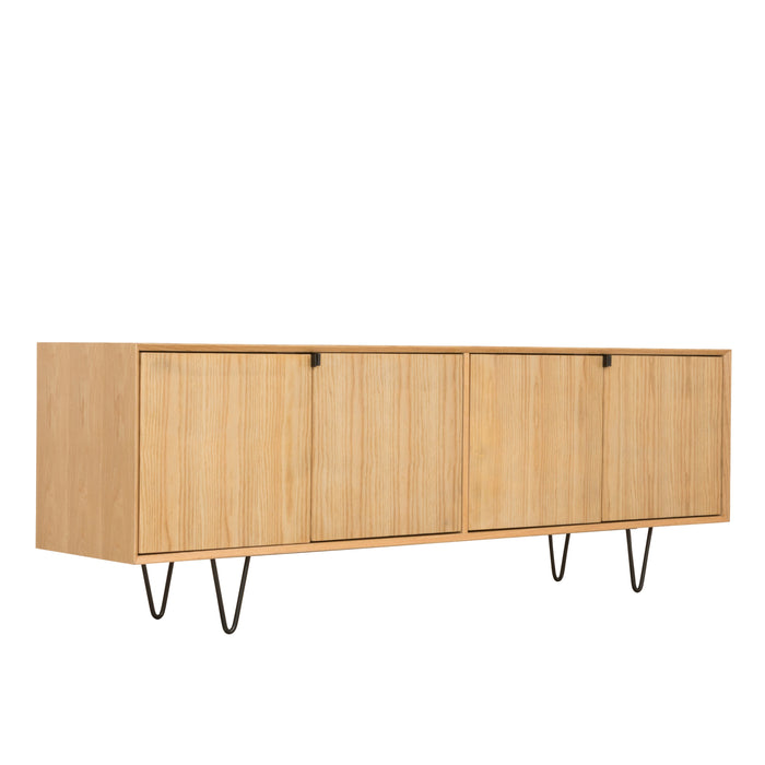 Salvin retro oak sideboard 200 cm
