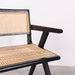 Eetkamerstoel in zwarte Hout Furnified