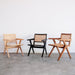 Retro Eetkamerstoel in Walnoot Hout Furnified