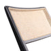 Retro fauteuil in Zwart Hout Furnified