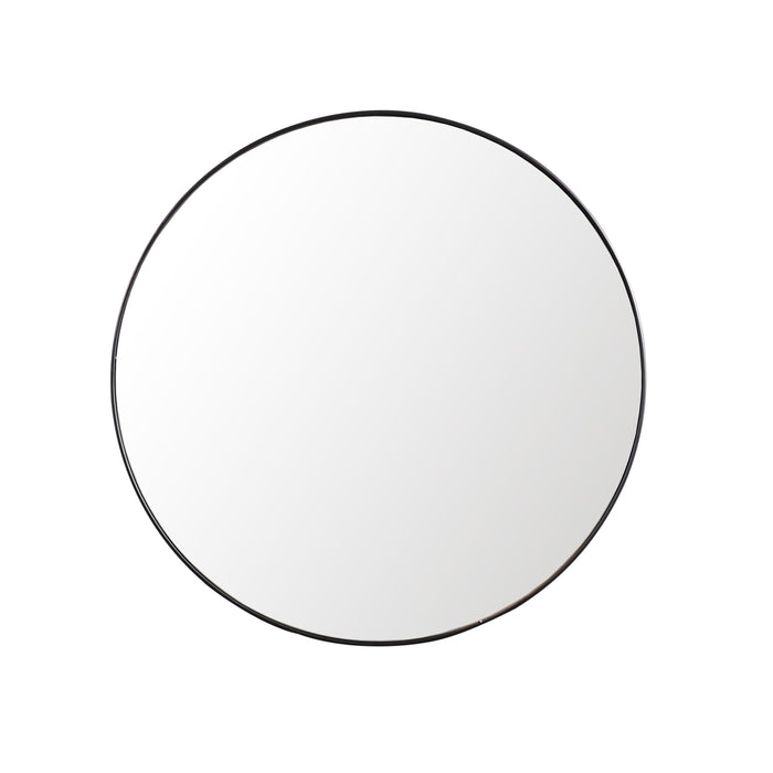 Ronde Spiegel Zwart dia 80cm