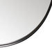 Ronde Spiegel Zwart dia 80cm Furnified