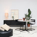 Ronde tafel woonkamer Fineer Marmer dia125cm