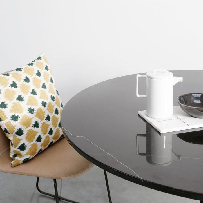 Ronde tafel woonkamer Zwart Marmer dia125cm