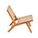 Rotan Fauteuil Flora Naturel Rotan Walnoot