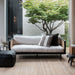 Rotan Zitbank Milan Zwart/Naturel Rotan 190cm alt