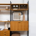 Kast in eikenhout met uitbreiding Furnified