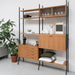 Scandinavische stellingkast Furnified eik