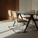 Swing-stoel-Naturel-Riet-Rotan-Chroom