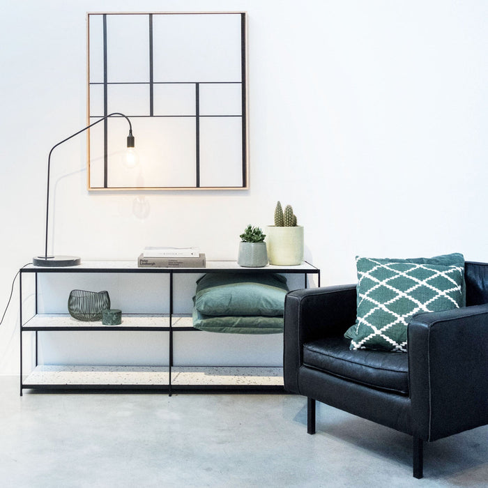 zwarte Ellis lamp voor Eetkamer