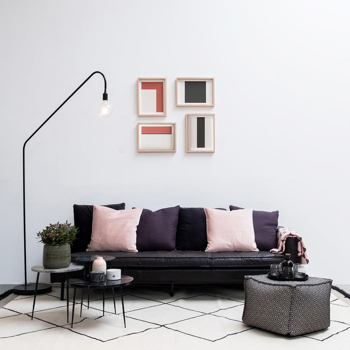Œuvre d’art Corail Angle beige 30x40 cm