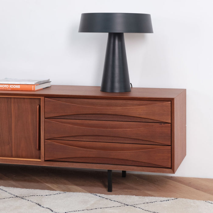 Tv-kast Oskar met lades walnoot 220 cm