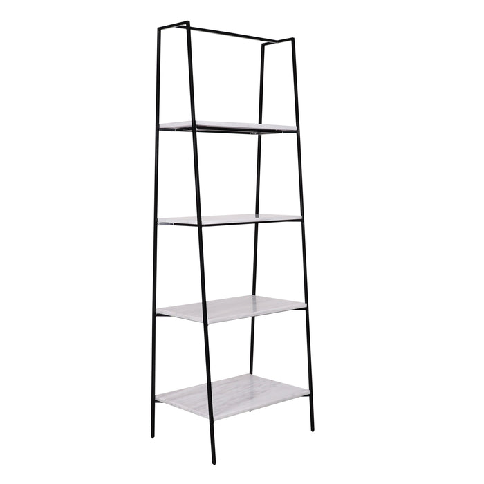 Wandkast in witte Marmer Furnified