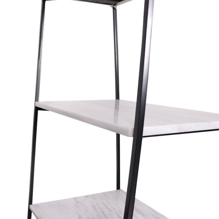 Moderne Wandkast in Wit Marmer Furnified