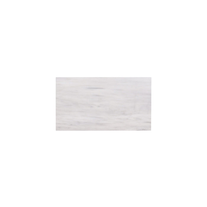 Marcel white marble vanity top 80 cm